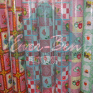 China printing PVC table cloth in roll PVC table cover